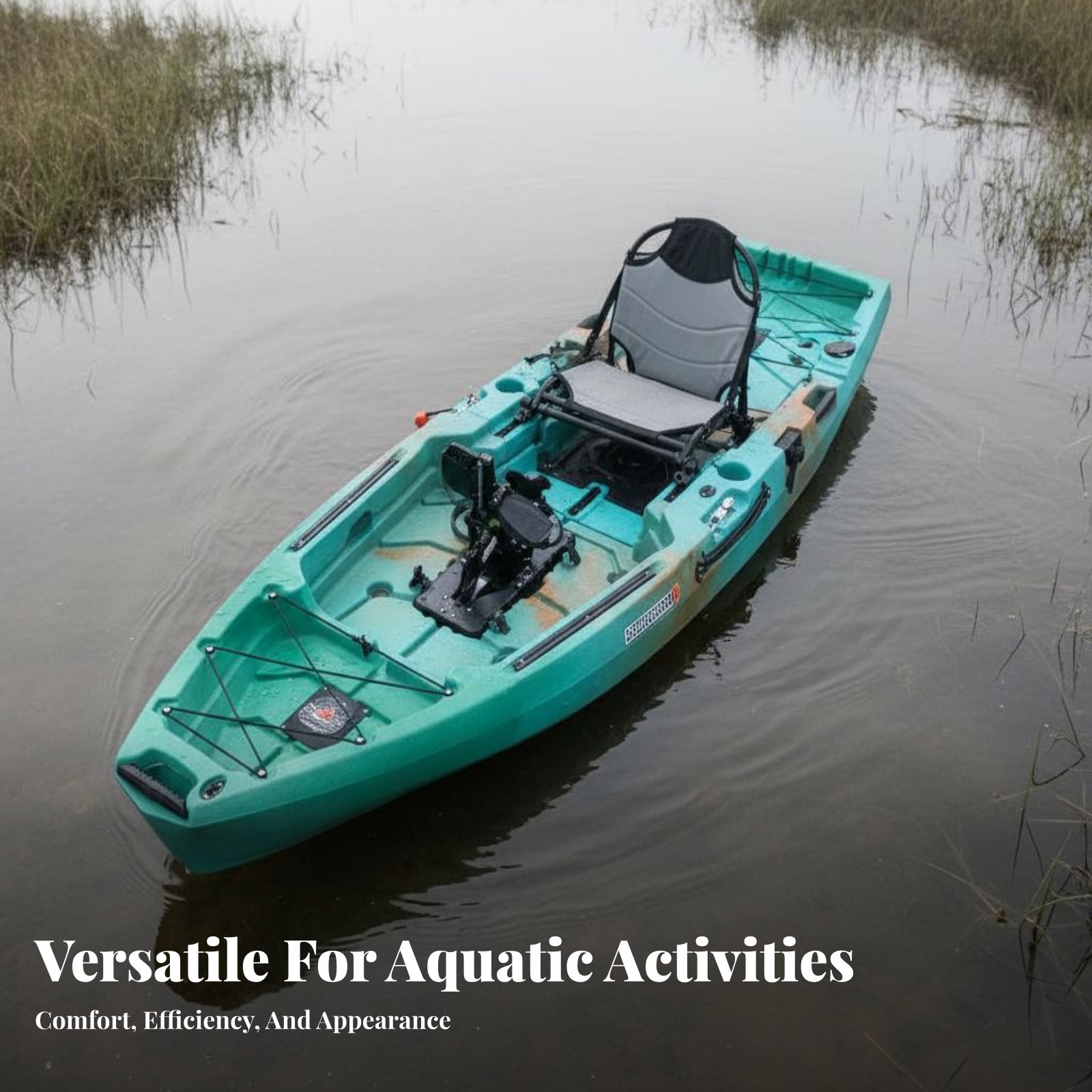 Pedal Drive Fishing Boat Folda - Fishing Kayak Pedal Drive 评论和价格