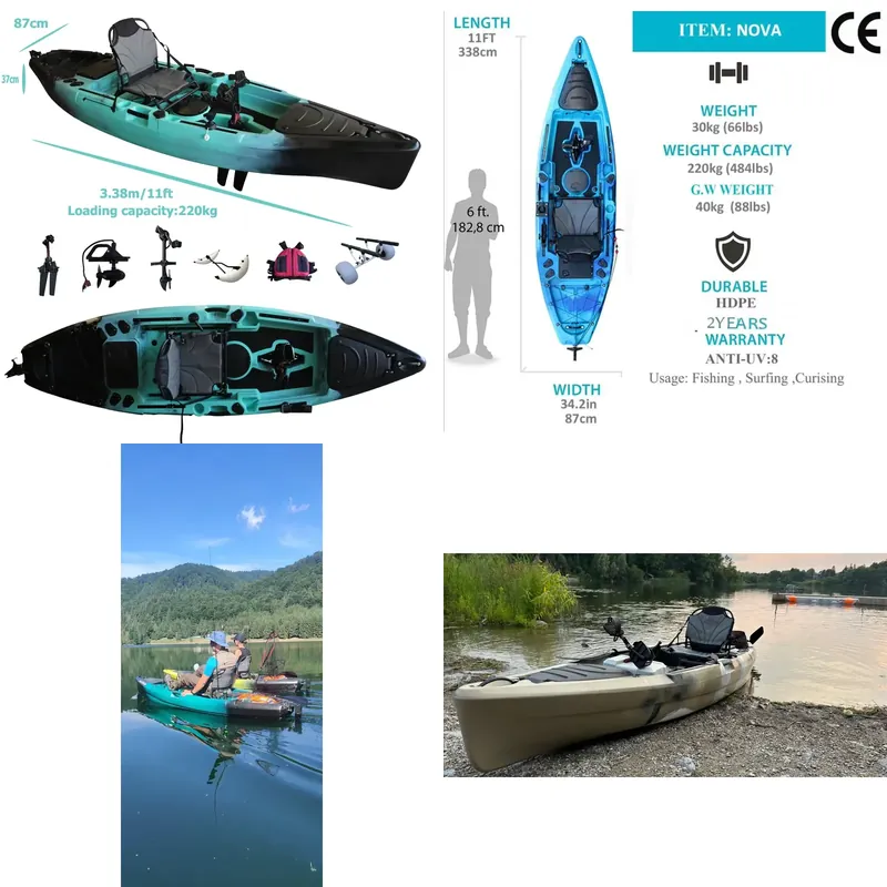 Fishing Flap Drive Pedal Kayak - Fishing Kayak Sit In 评论和价格