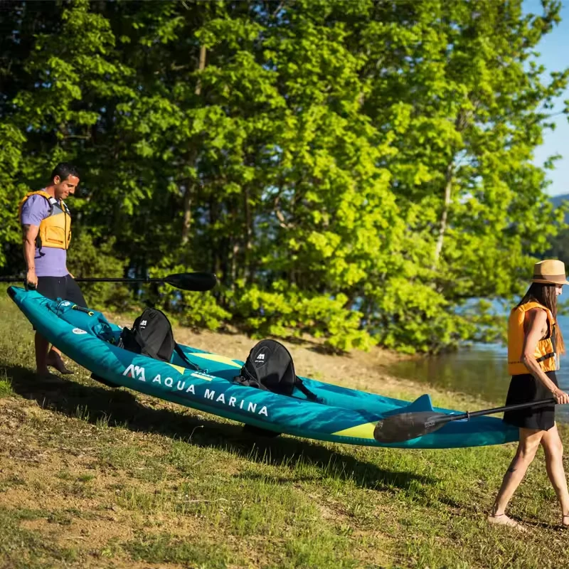 Canoe Kayak Inflatable Boat 1- - Fishing Kayak Paddle 评论和价格