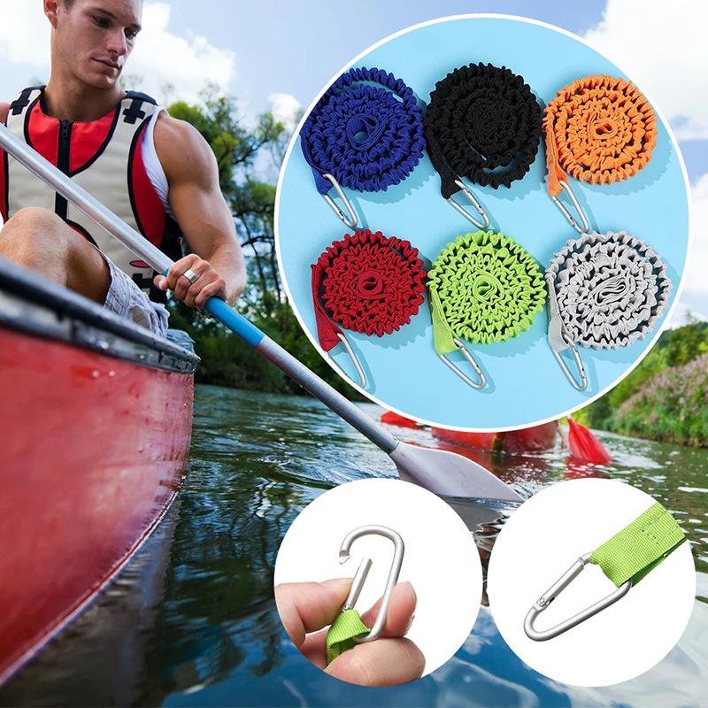 Adjustable Elastic Kayak Rod L - Fishing Kayak Paddle Leash 评论和价格
