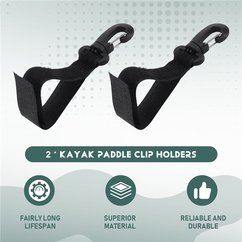 Paddle Storage Clip Paddle Hol - Fishing Kayak Rod Holder 评论和价格