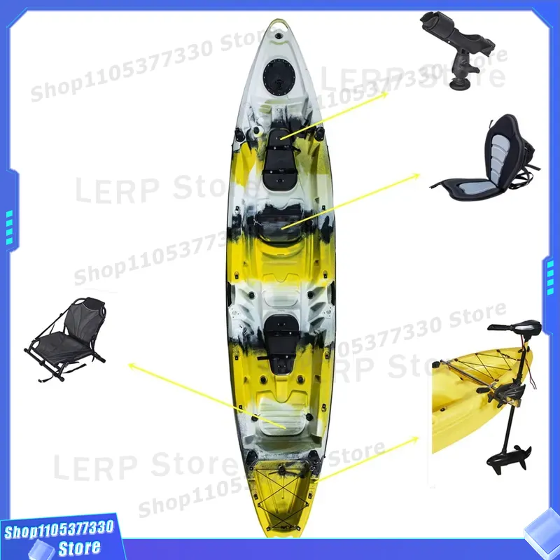 2 Person Plastic Rigid Sit Ton - Fishing Kayak Sit In 评论和价格