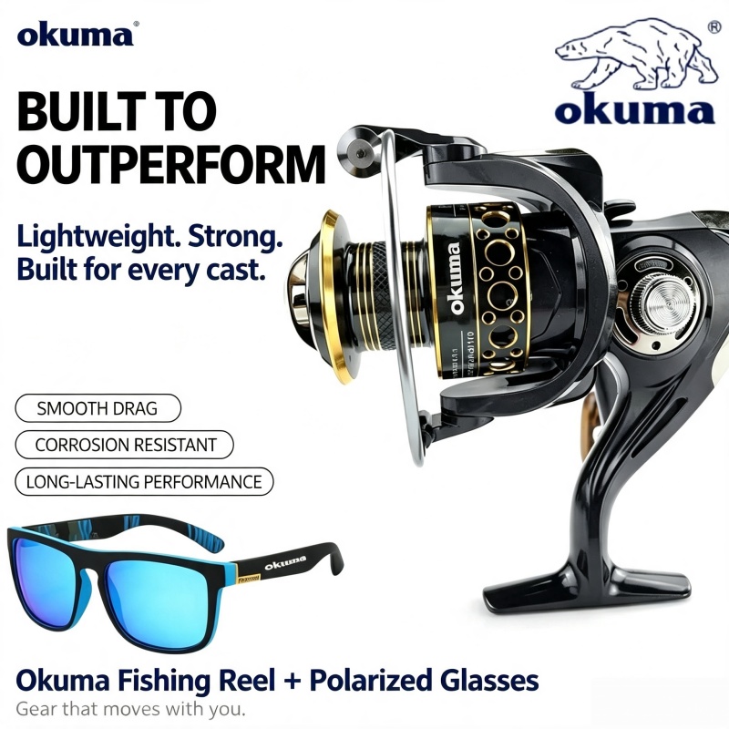 OKUMA-Spinning Reel, MetalUltr - Abu Garcia Reel Max 评论和价格