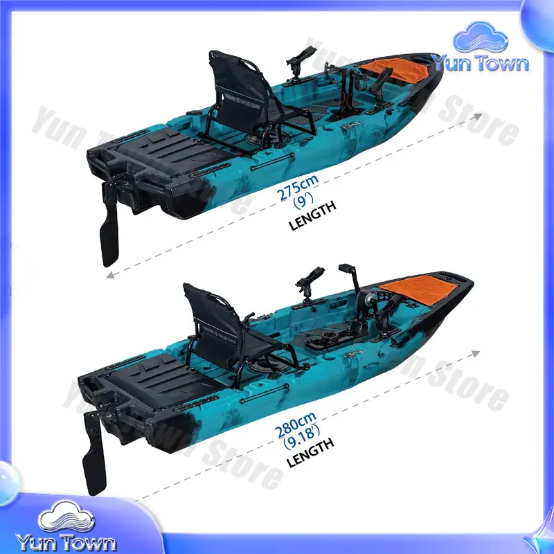 Modular Kayak 9.5ft Sit On Top - Fishing Kayak Pedal Drive 评论和价格