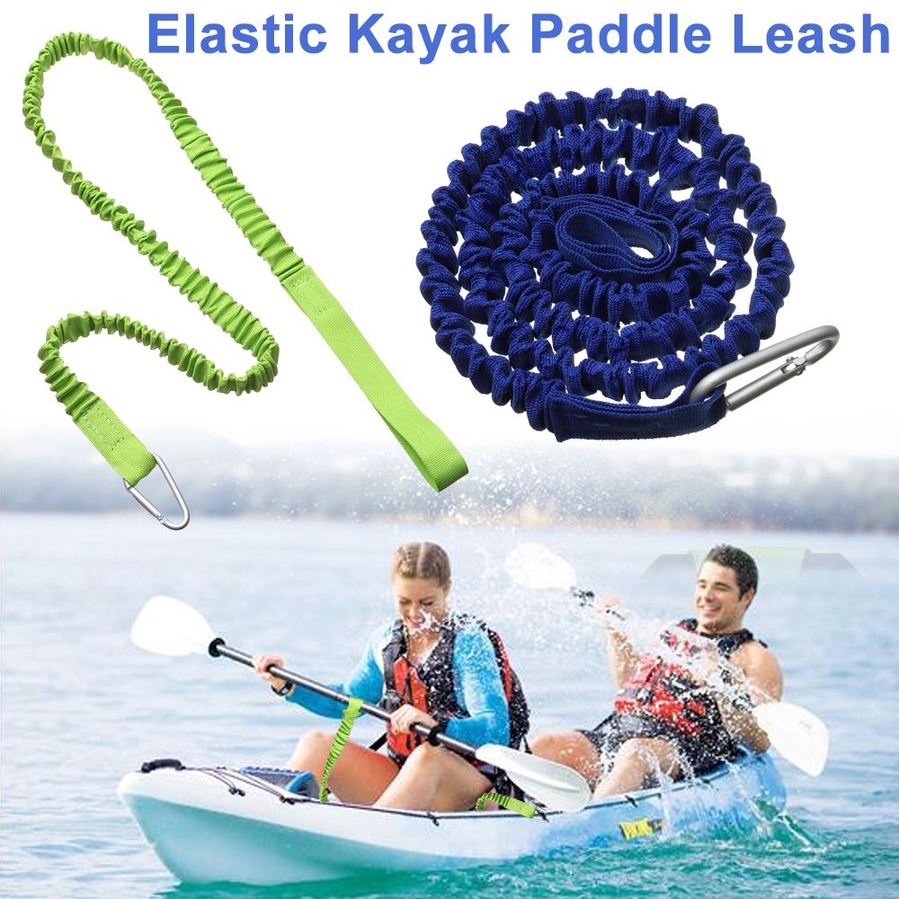 Adjustable Water Sports Safety - Fishing Kayak Paddle Leash 评论和价格
